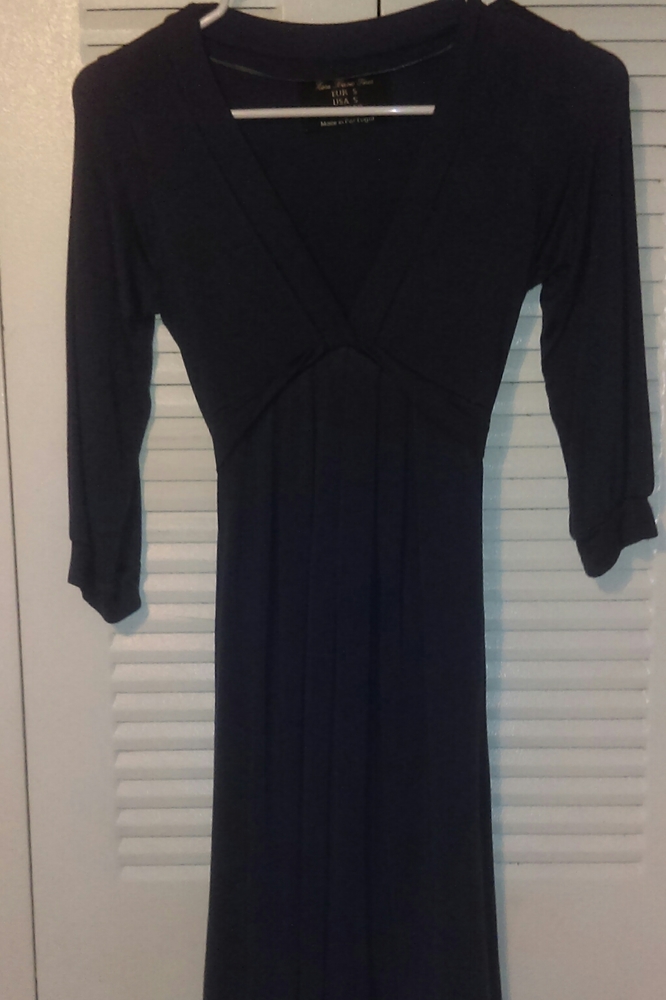 Kara classic navy T-shirt dress
